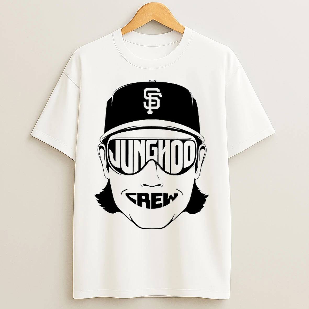 Classic San Francisco Giants Jung Hoo Crew T Shirts