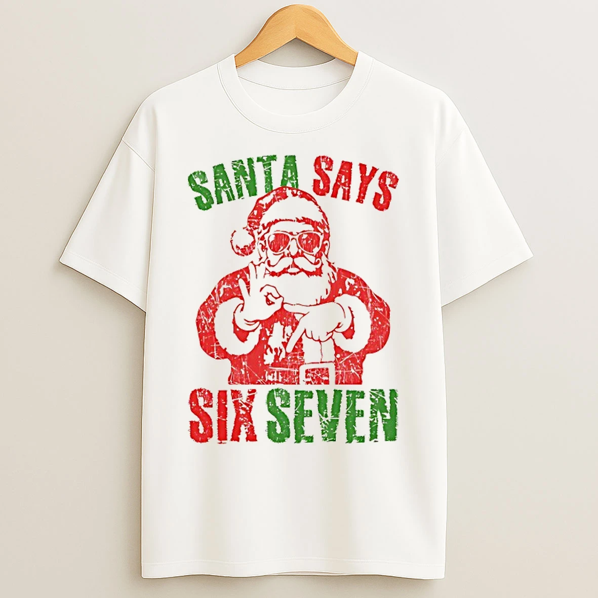Classic Santa Says 67 Christmas T Shirts