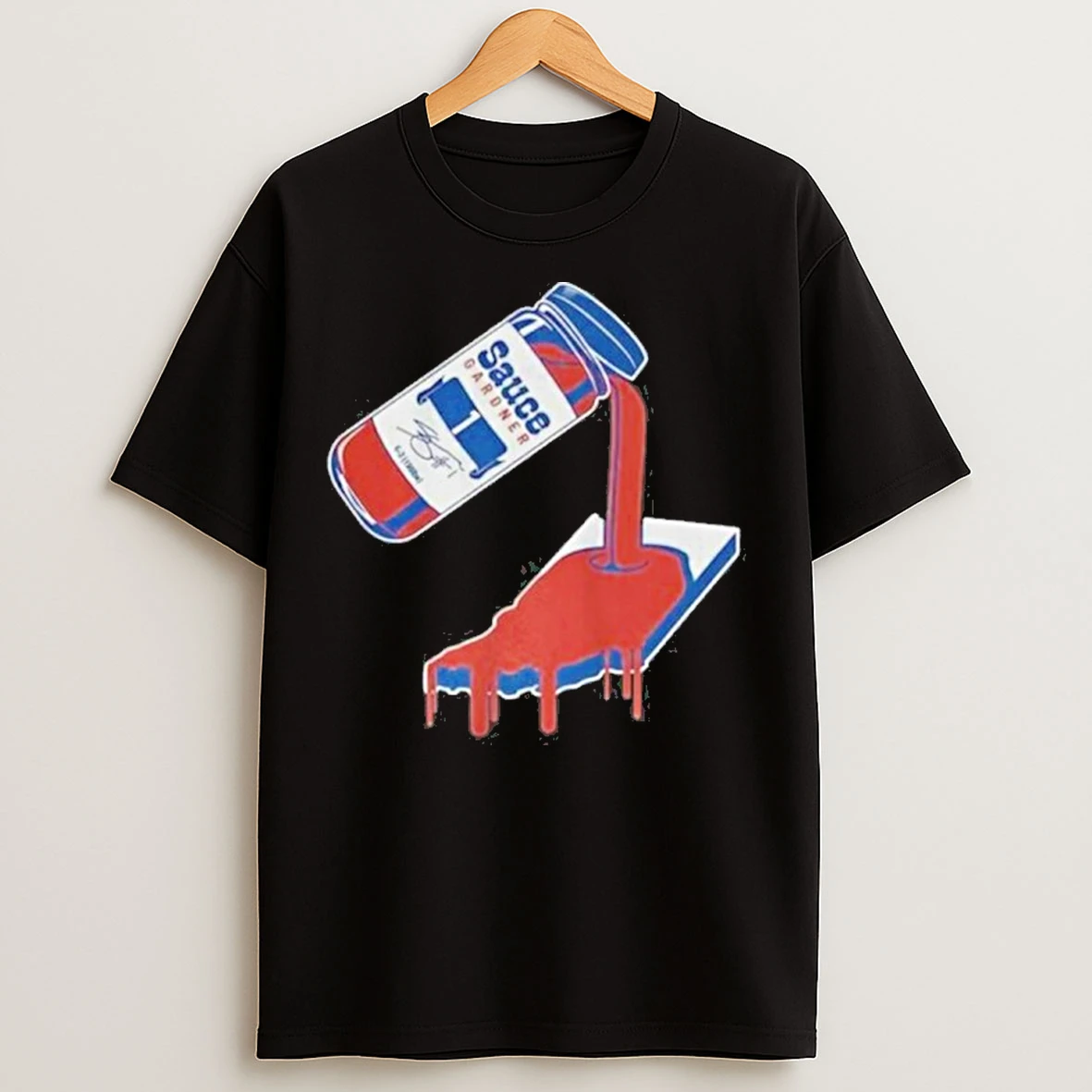 Classic Sauce Gardner Indianapolis Colts Football Indy Sauce Bottle Signature T Shirts