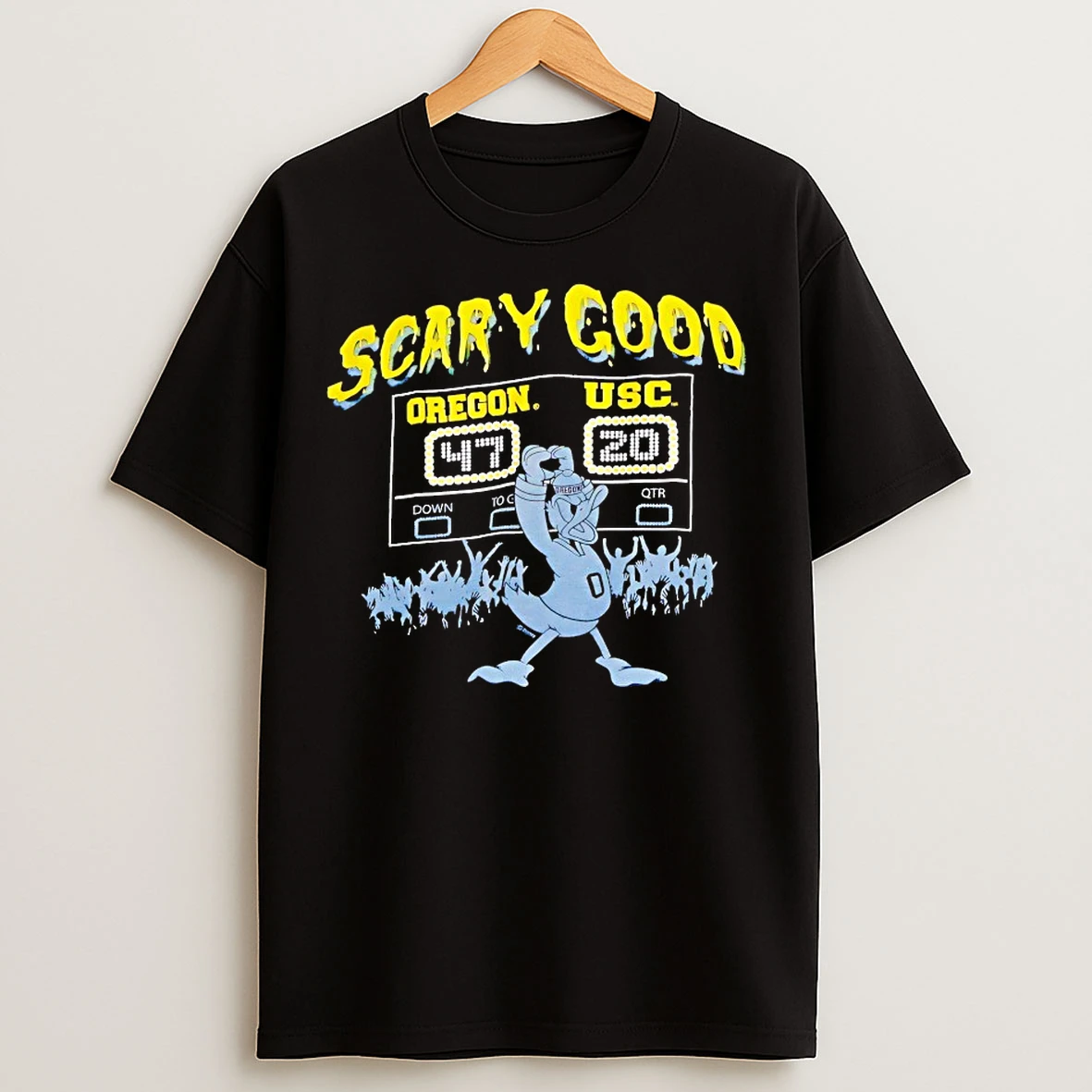 Classic Scary Good Usc Trojans Vs Oregon Ducks T Shirts