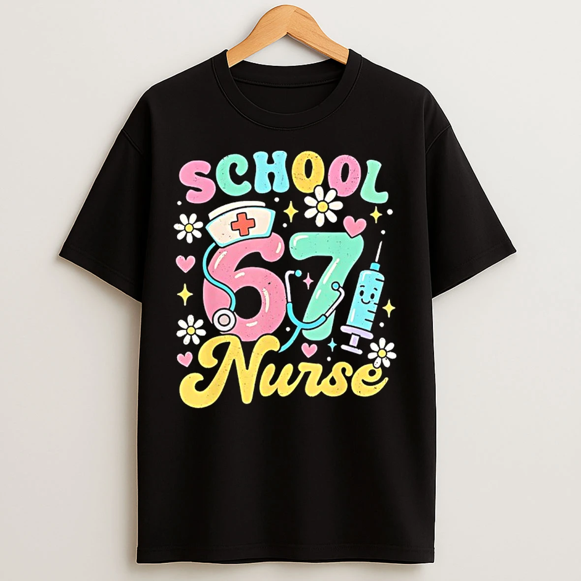 Classic School Nurse 67 Cute Medical Retro T Shirts