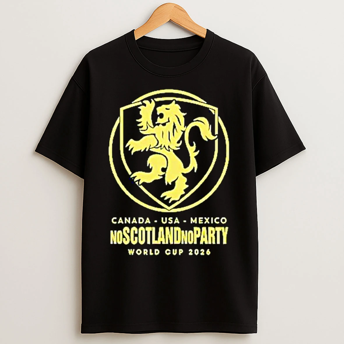 Classic Scotland World Cup 2026 No Scotland No Party Football Ornaments T Shirts