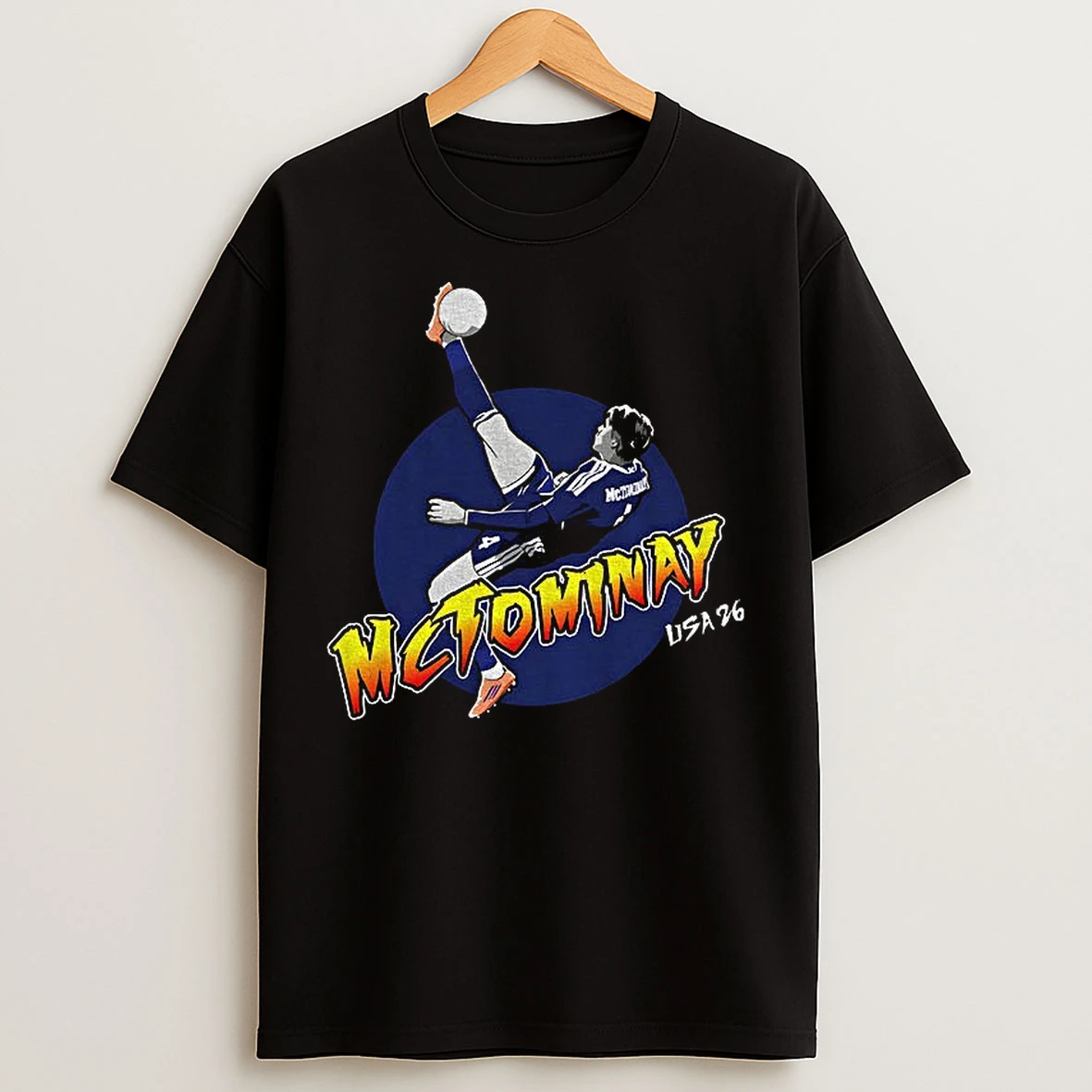 Classic Scott Mctominay Manchester United Usa 26 Fifa World Cup 2026 T Shirts