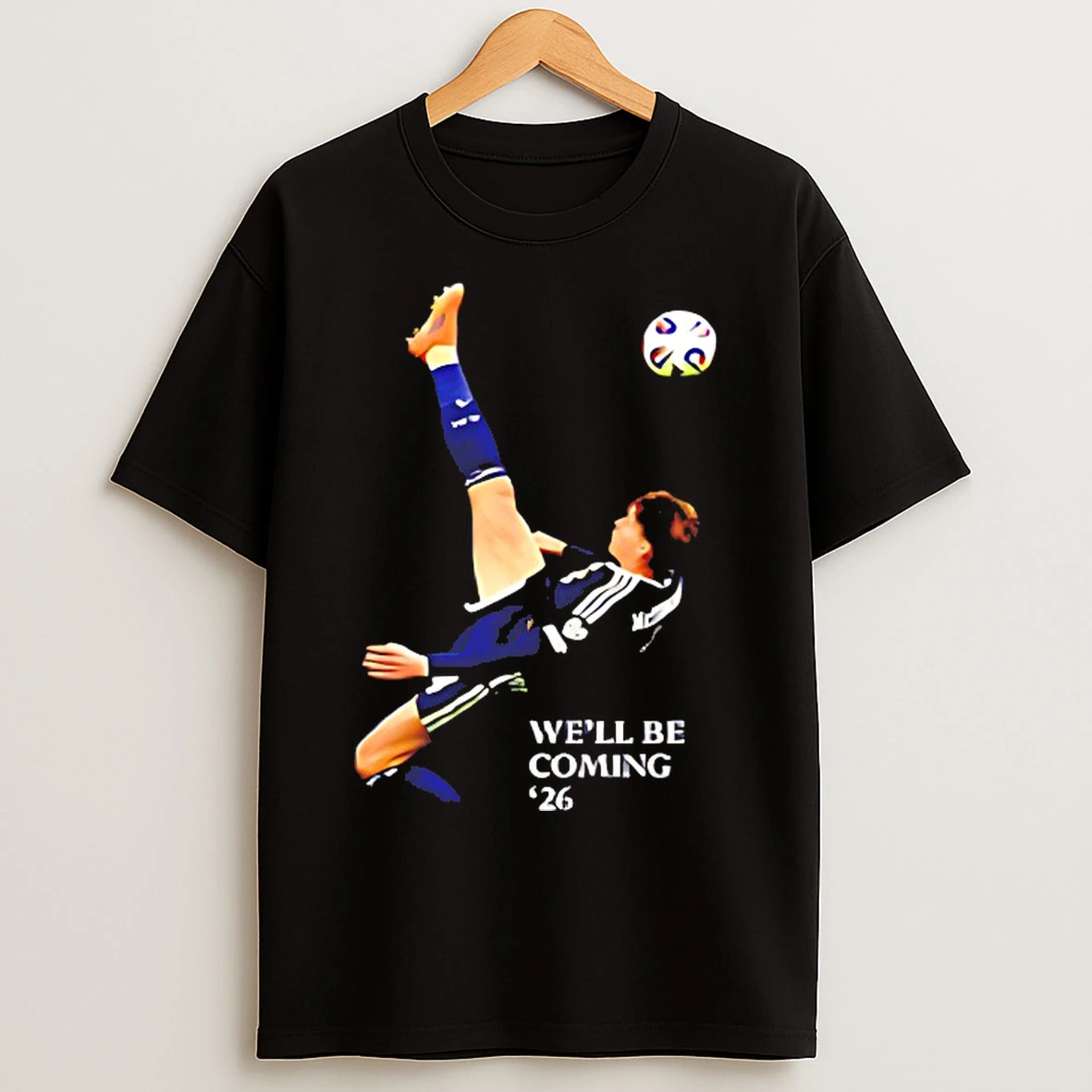 Classic Scott Mctominay Well Be Coming 26 Scotland T Shirts