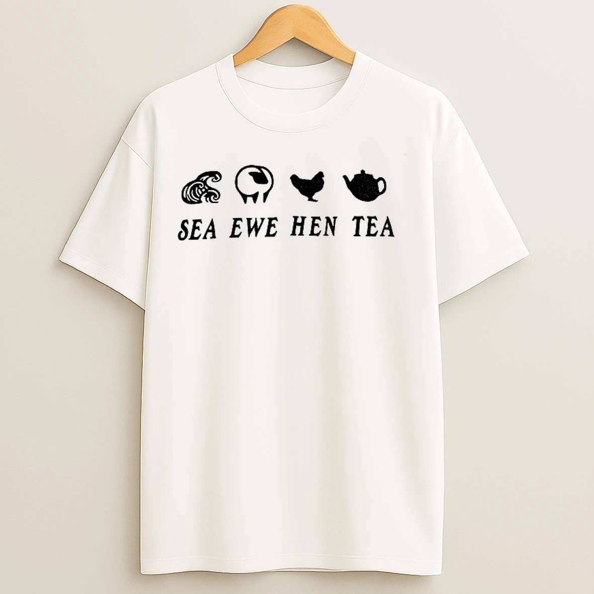Classic Sea Ewe Hen Tea Meme T Shirts