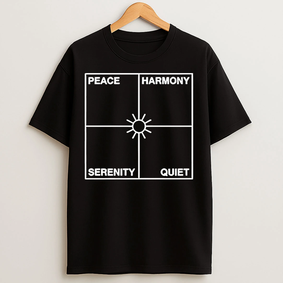 Classic Seahawks Boye Mafe Wearing Peace Harmony Serenity Quiet T Shirts