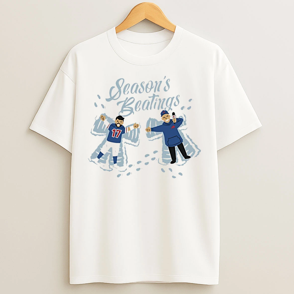Classic Seasons Beatings Buffalo Bills Christmas T Shirts