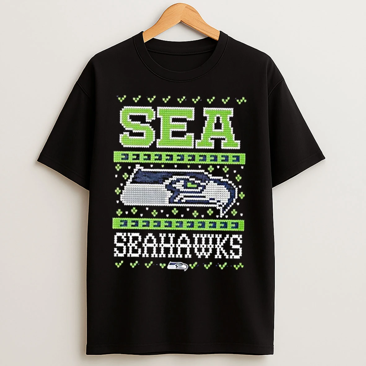 Classic Seattle Seahawks Holiday Christmas T Shirts