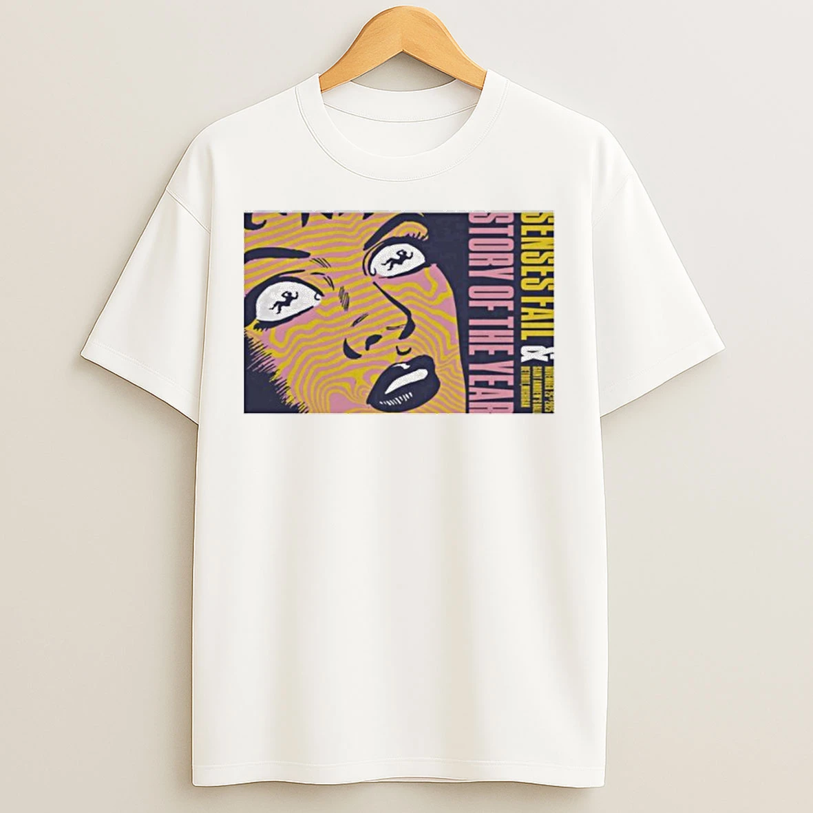 Classic Senses Fail And Story Of The Year Nov 25 2025 Saint Andrews Hall In Detroit Mi T Shirts