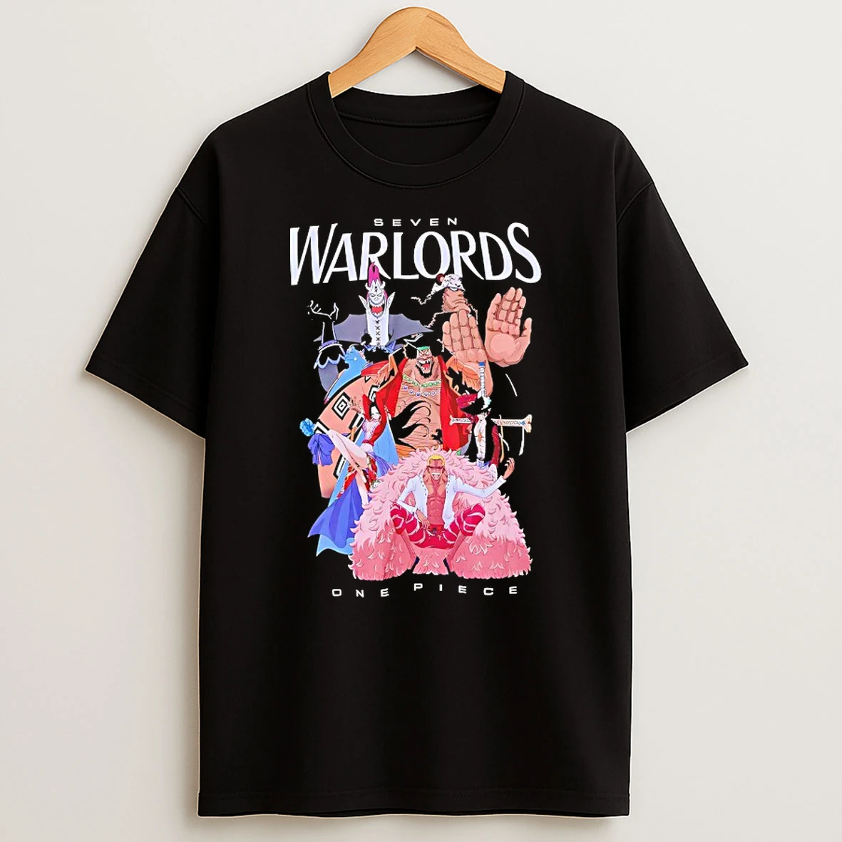 Classic Seven Warlords One Piece Portrait T Shirts