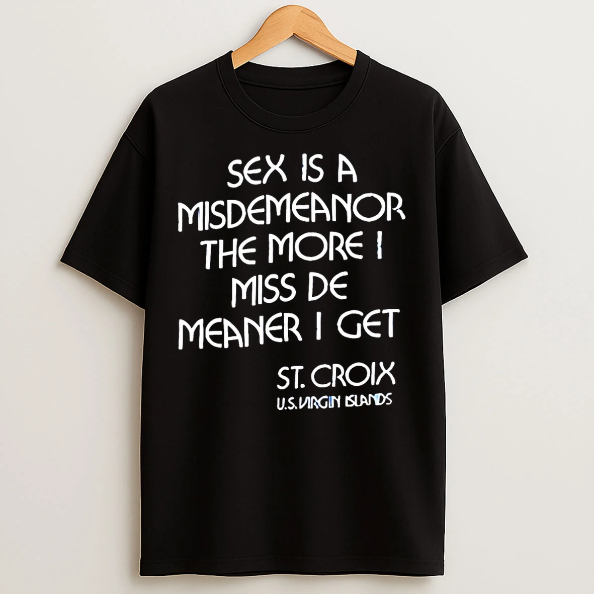 Classic Sex Is A Misdemeanor The More I Miss De Meaner I Get T Shirts