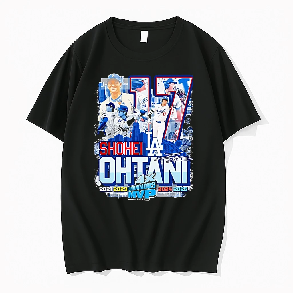Classic Shohei Ohtani 4x Unanimous Mvp 2025 T Shirts
