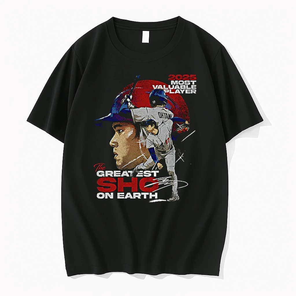 Classic Shohei Ohtani Los Angeles Dodgers 2025 Mvp Most Valuable Player The Greatest Sho On Earth Signature T Shirts