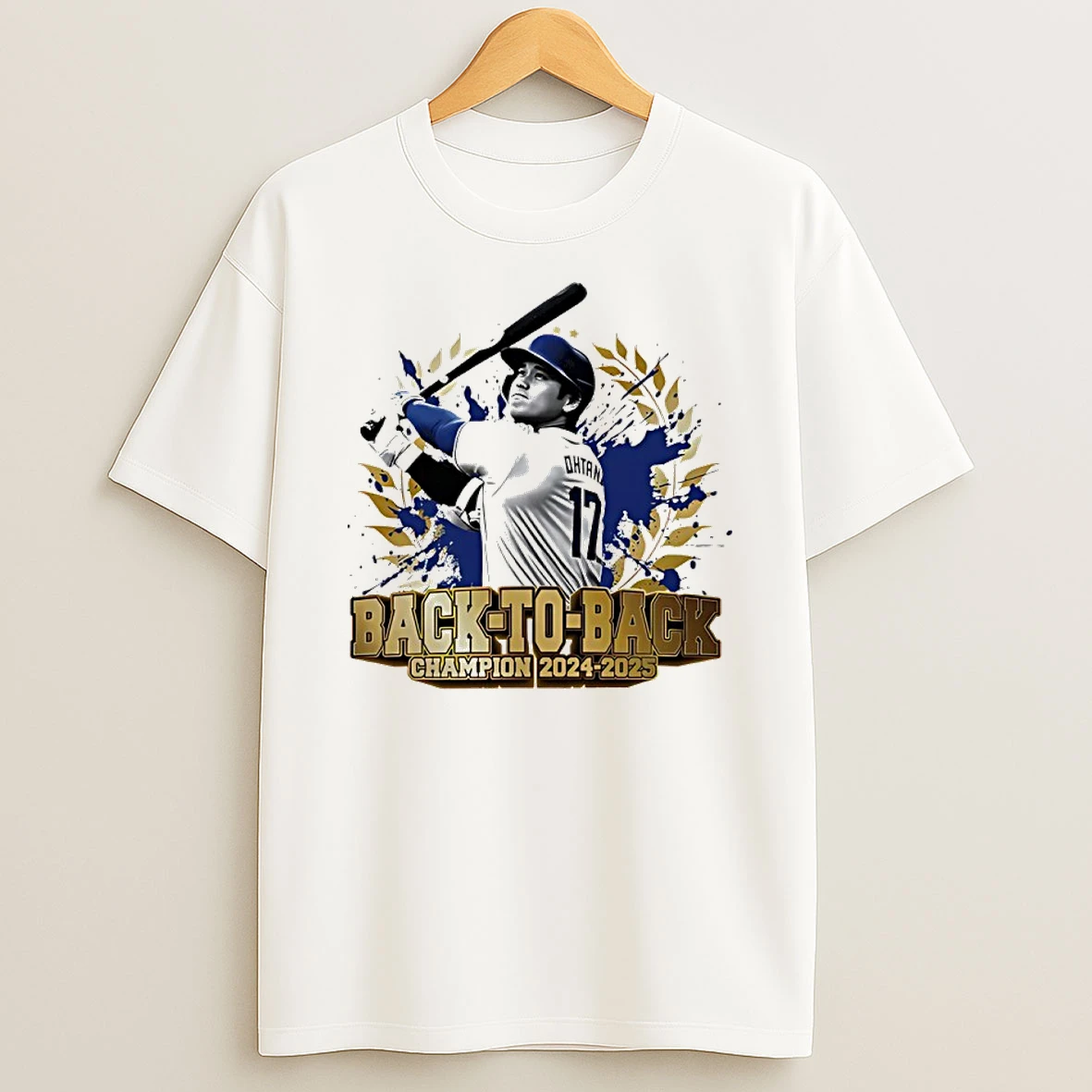 Classic Shohei Ohtani Los Angeles Dodgers Back To Back Champion 2024 2025 T Shirts