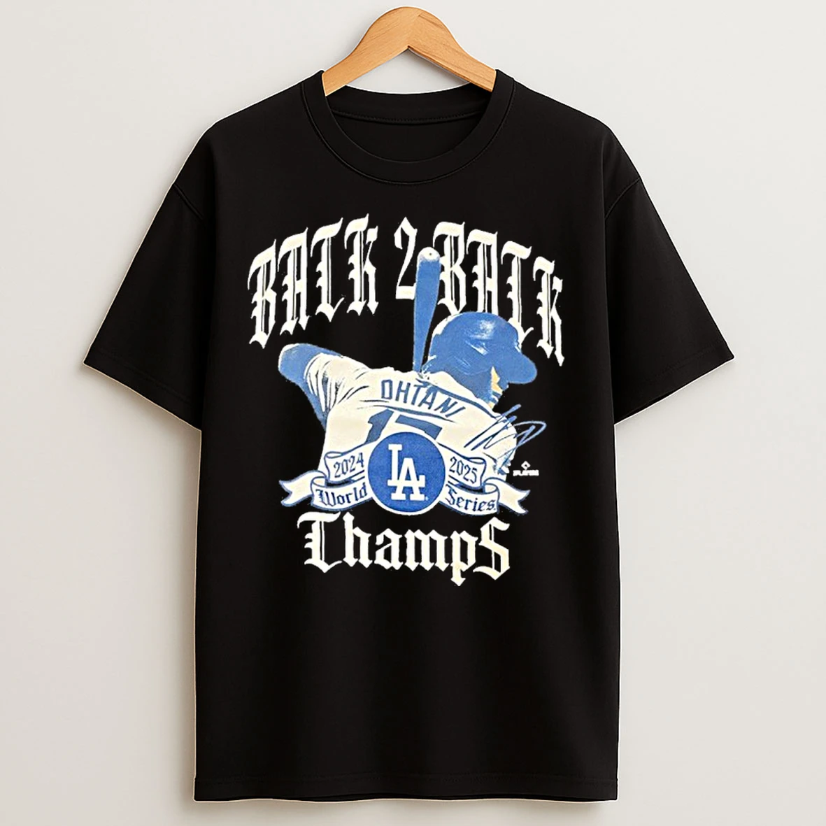 Classic Shohei Ohtani Los Angeles Dodgers Back To Back World Series Champions T Shirts