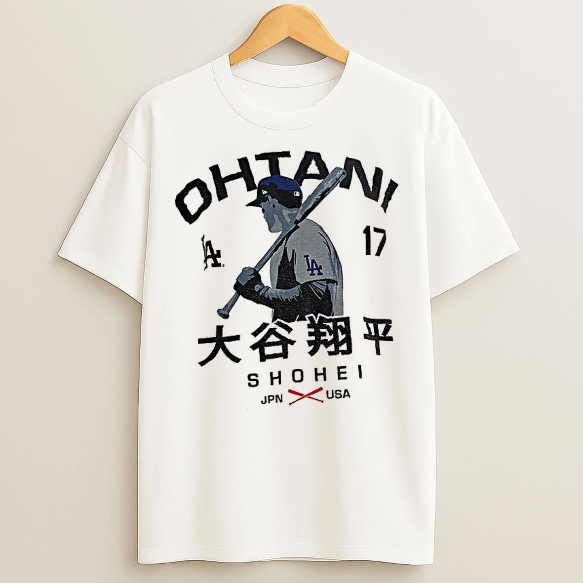 Classic Shohei Ohtani Los Angeles Dodgers Jpn Usa Baseball Player Mlb 2025 Vintage T Shirts