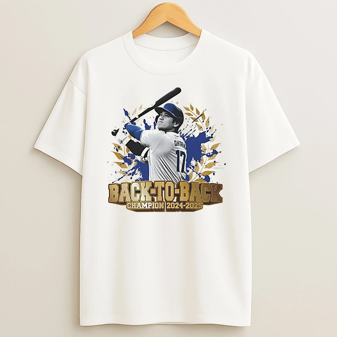 Classic Shohei Ohtani Back To Back Champion 2025 La Dodgers T Shirts