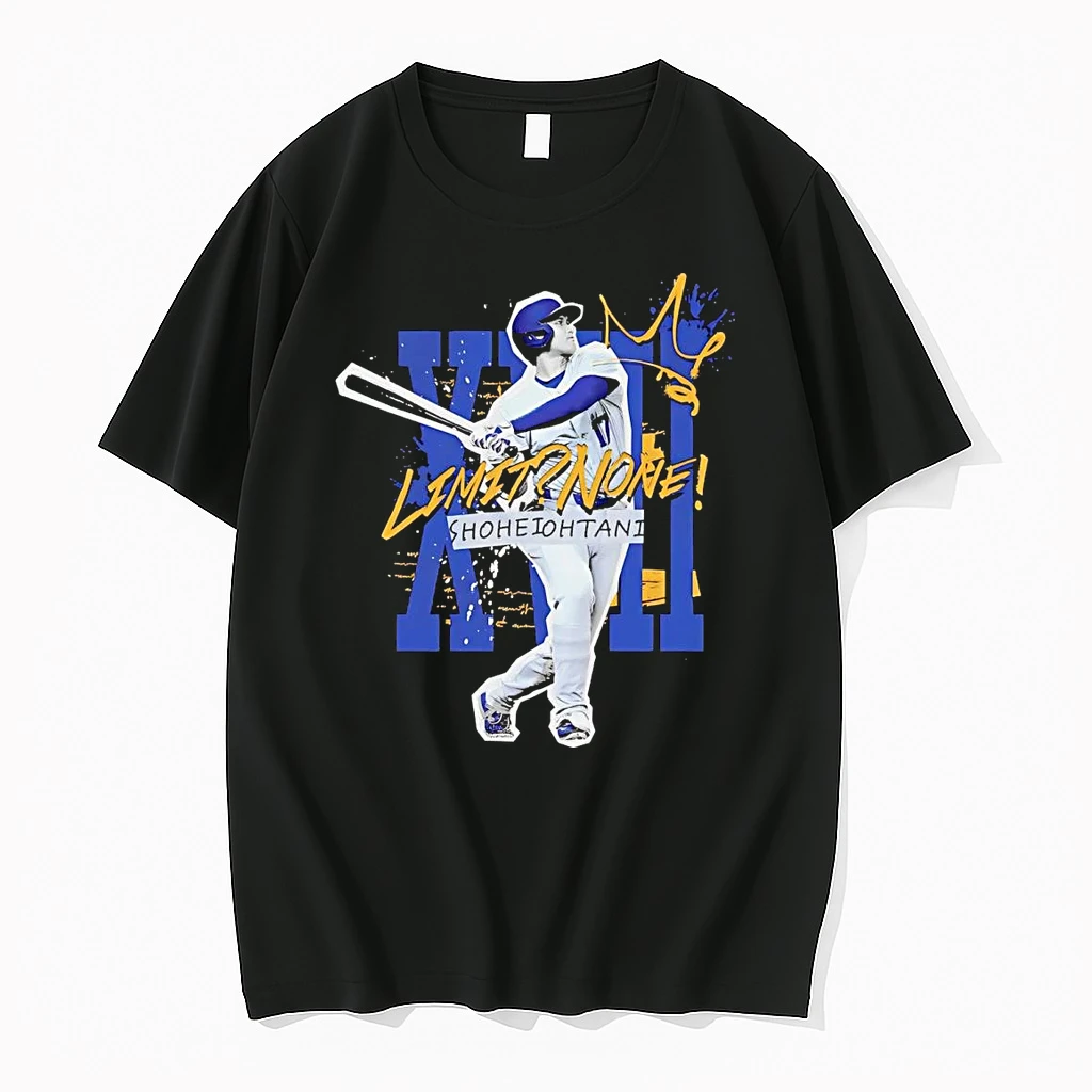 Classic Shohei Ohtani No Limit Los Angeles Dodgers T Shirts