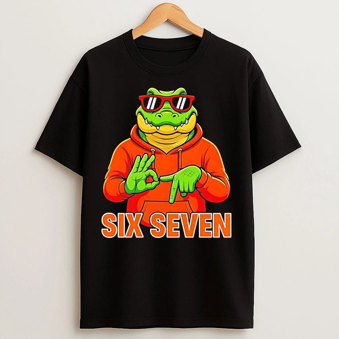 Classic Six Seven Gator 6 7 Meme T Shirts