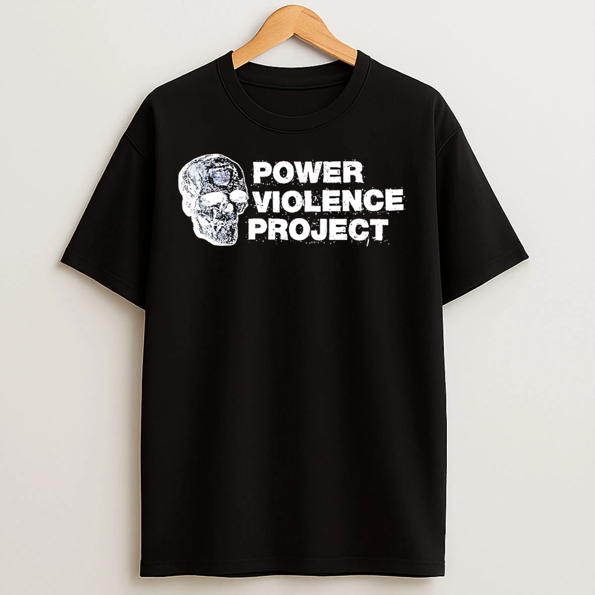 Classic Skull Power Violence Project T Shirts