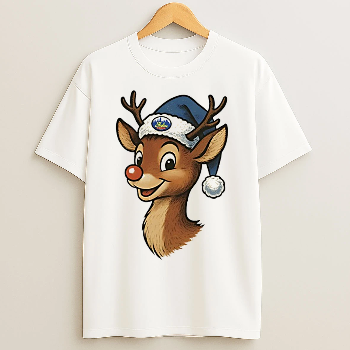 Classic Skyline Rudolph Deer Christmas T Shirts