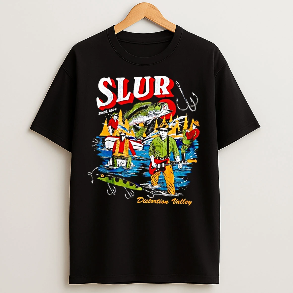 Classic Slur Since 2004 Distortion Valley T Shirts