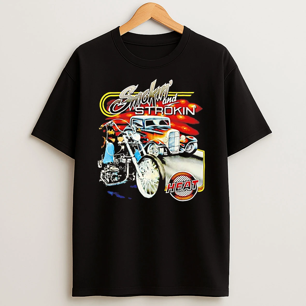 Classic Smokin And Strokin Heat Vintage T Shirts
