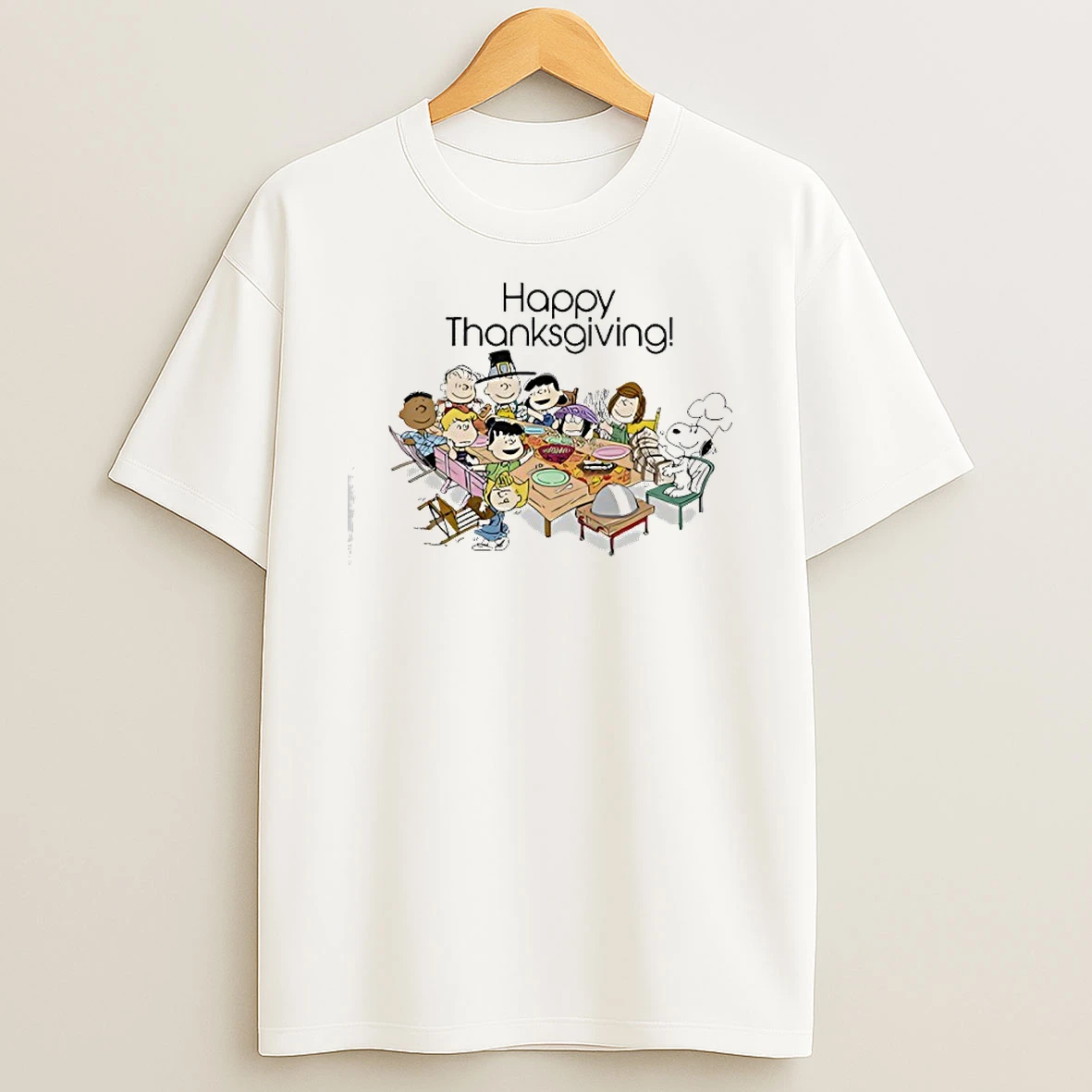 Classic Snoopy Happy Thanksgiving T Shirts