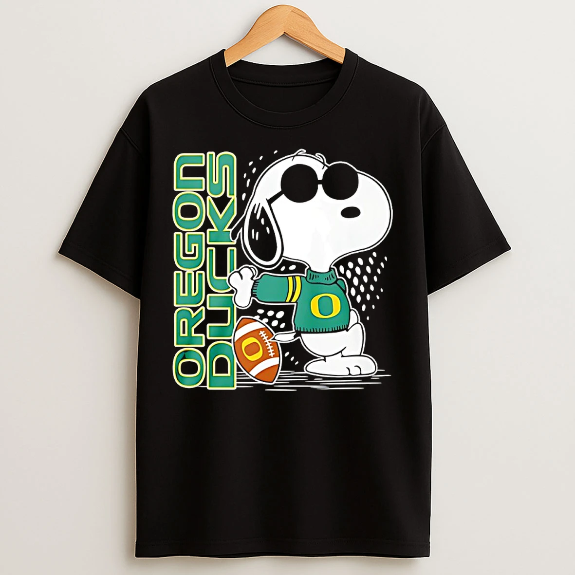 Classic Snoopy Joe Cool And Oregon Ducks Merchandise T Shirts