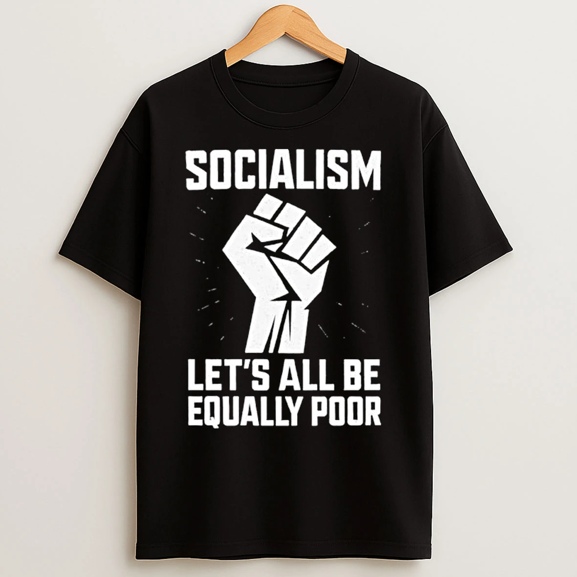 Classic Socialism Lets All Be Equally Poor Ornaments T Shirts