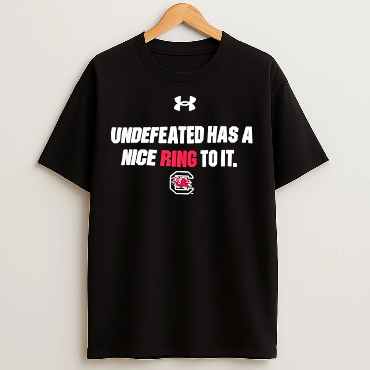 Classic South Carolina Gamecocks Undefeated Has A Nice Ring Ornaments T Shirts