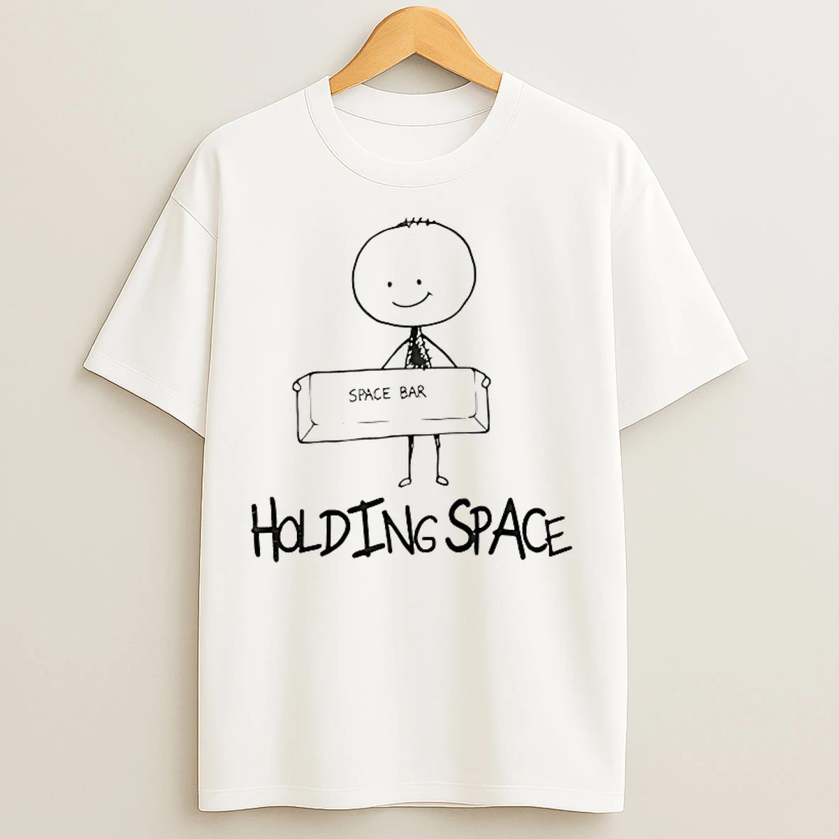 Classic Space Bar Holding Space T Shirts
