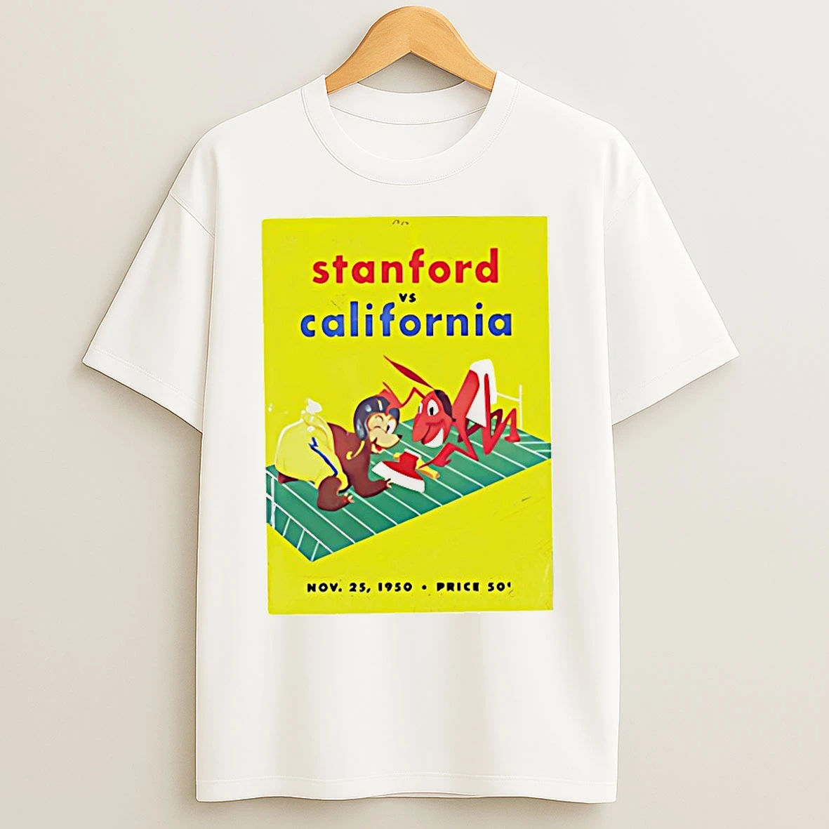 Classic Stanford Vs California 1950 T Shirts