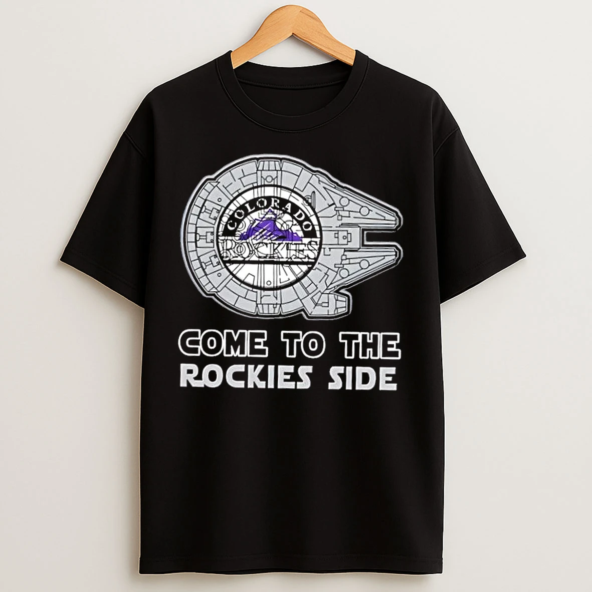 Classic Star Wars Come To The Colorado Rockies Side T Shirts