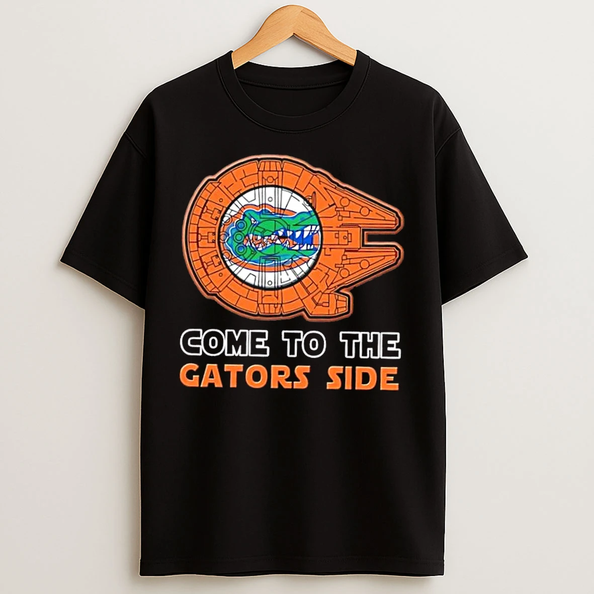 Classic Star Wars Come To The Florida Gators Side T Shirts