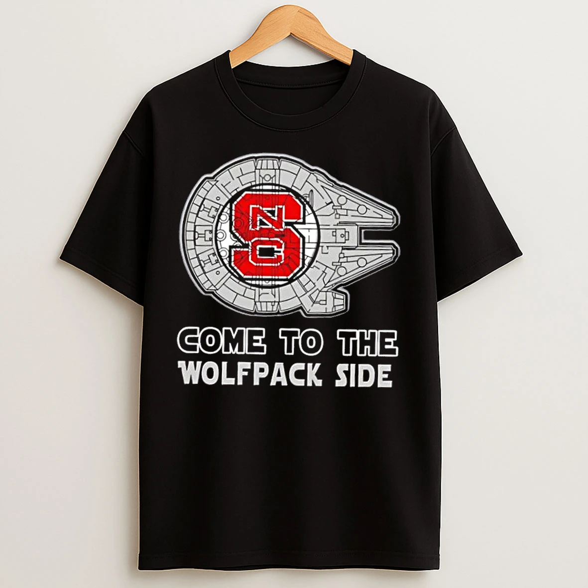 Classic Star Wars Come To The Nc State Wolfpack Side T Shirts