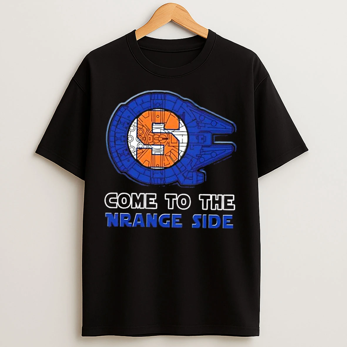 Classic Star Wars Come To The Syracuse Orange Side T Shirts