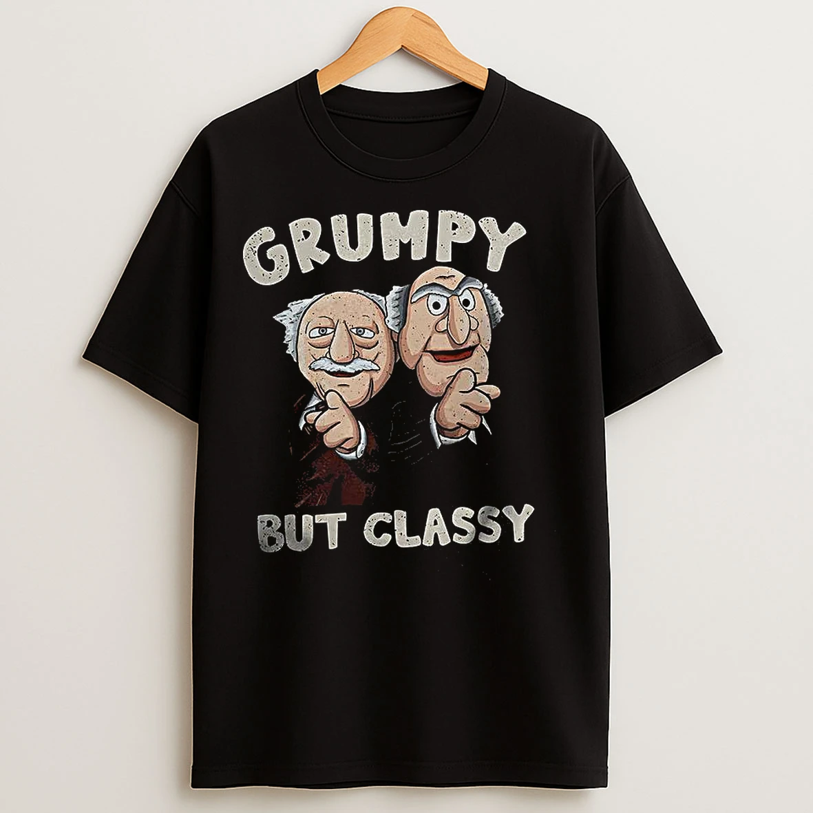 Classic Statler And Waldorf Grumpy But Classy Cartoon T Shirts