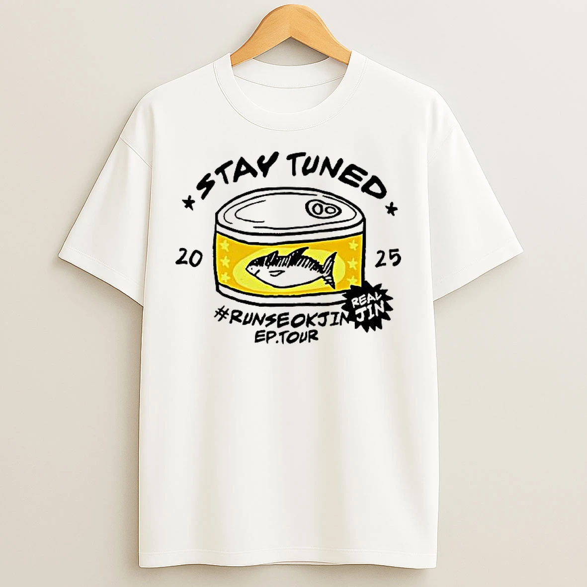 Classic Stay Tuned Runseokjin 2025 T Shirts