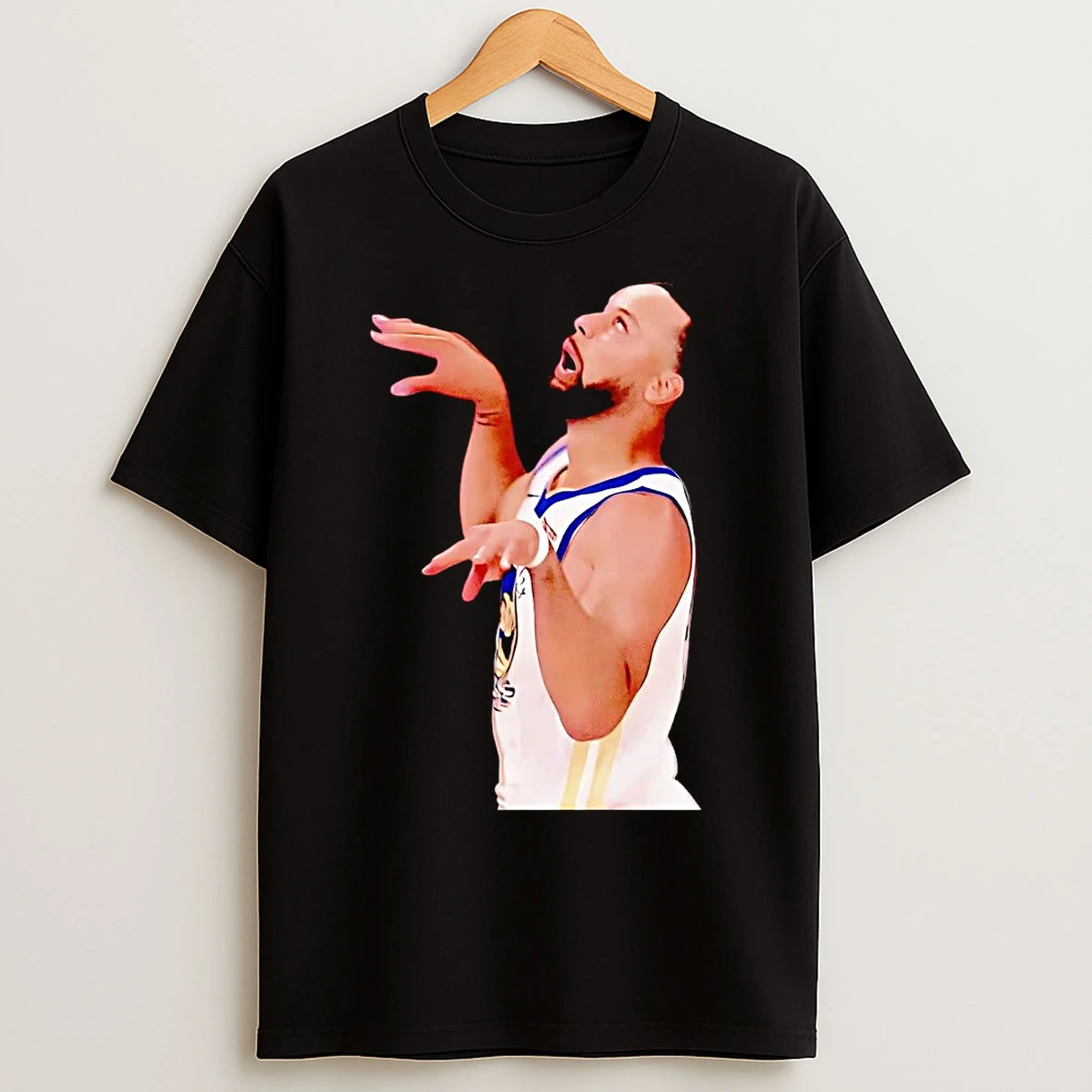 Classic Stephen Curry New Celebration Golden State Warriors T Shirts