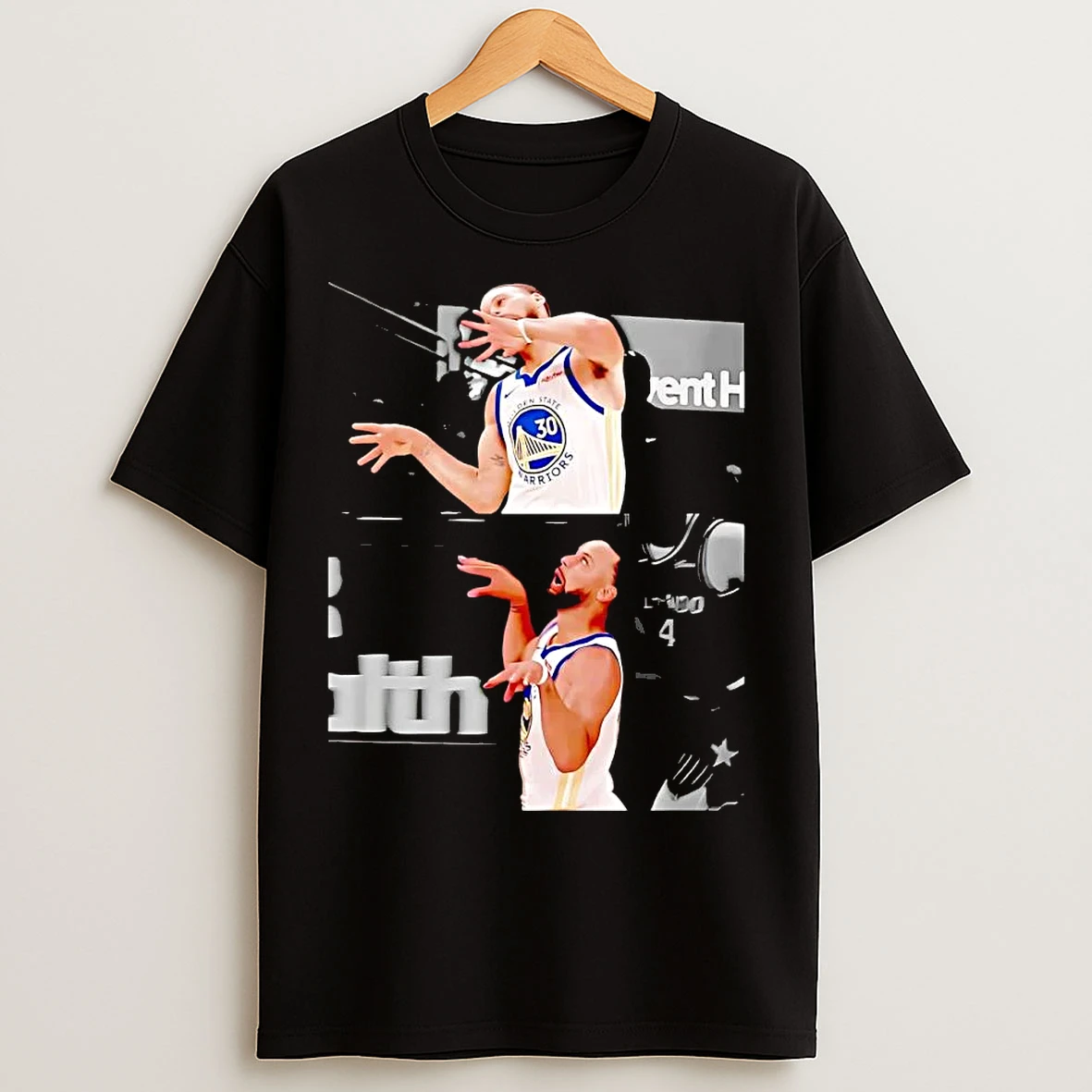 Classic Stephen Curry Zombie Celebration Golden State Warriors T Shirts