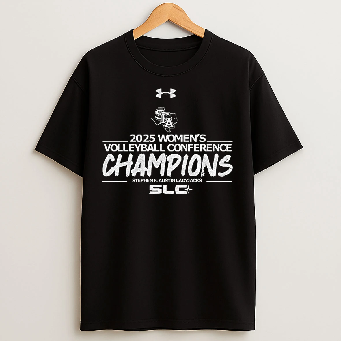 Classic Stephen F Austin Ladyjacks 2025 Womens Volleyball Conference Champions Slc T Shirts