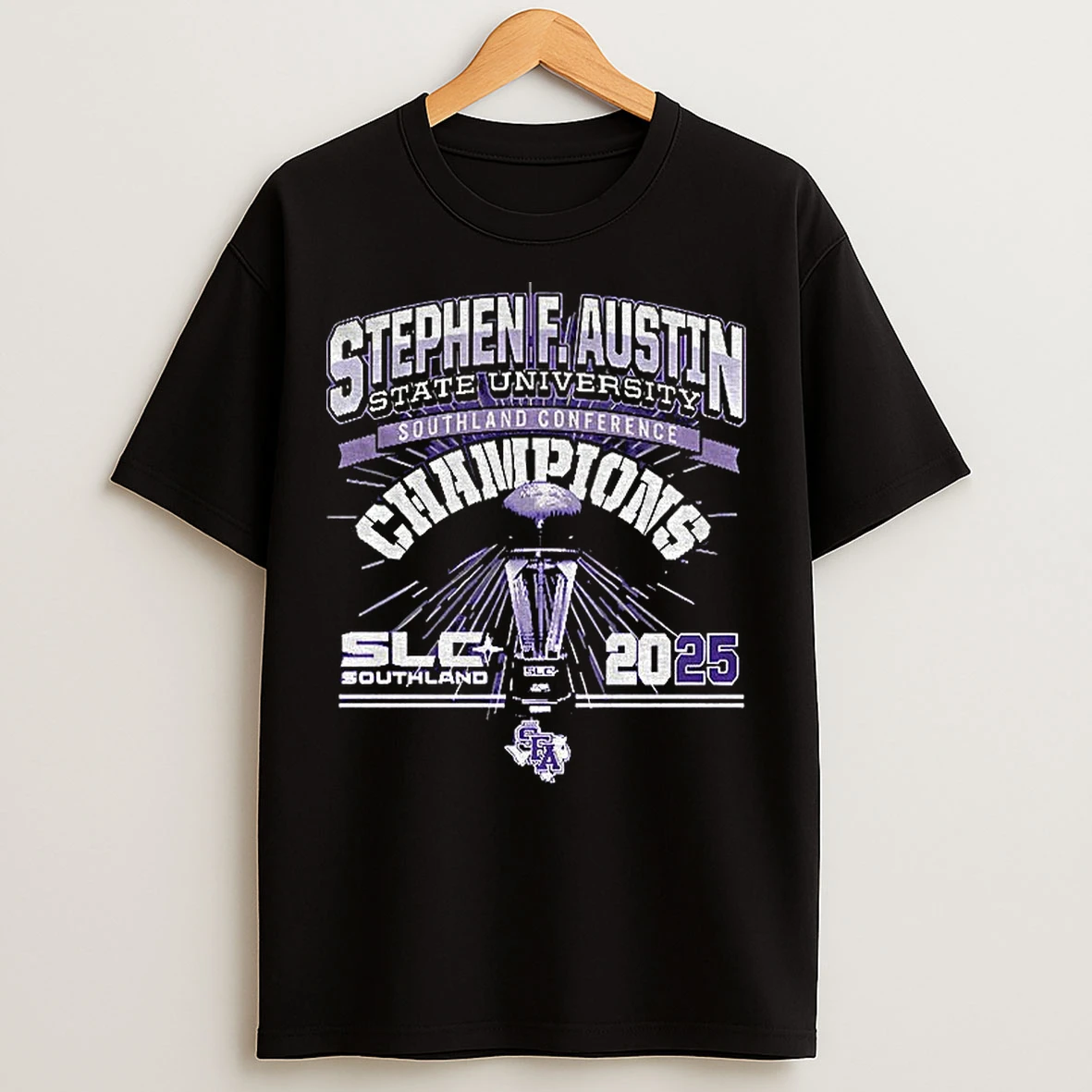 Classic Stephen F Austin Ladyjacks State University Southland Conference 2025 Volleyball Champions Slc T Shirts