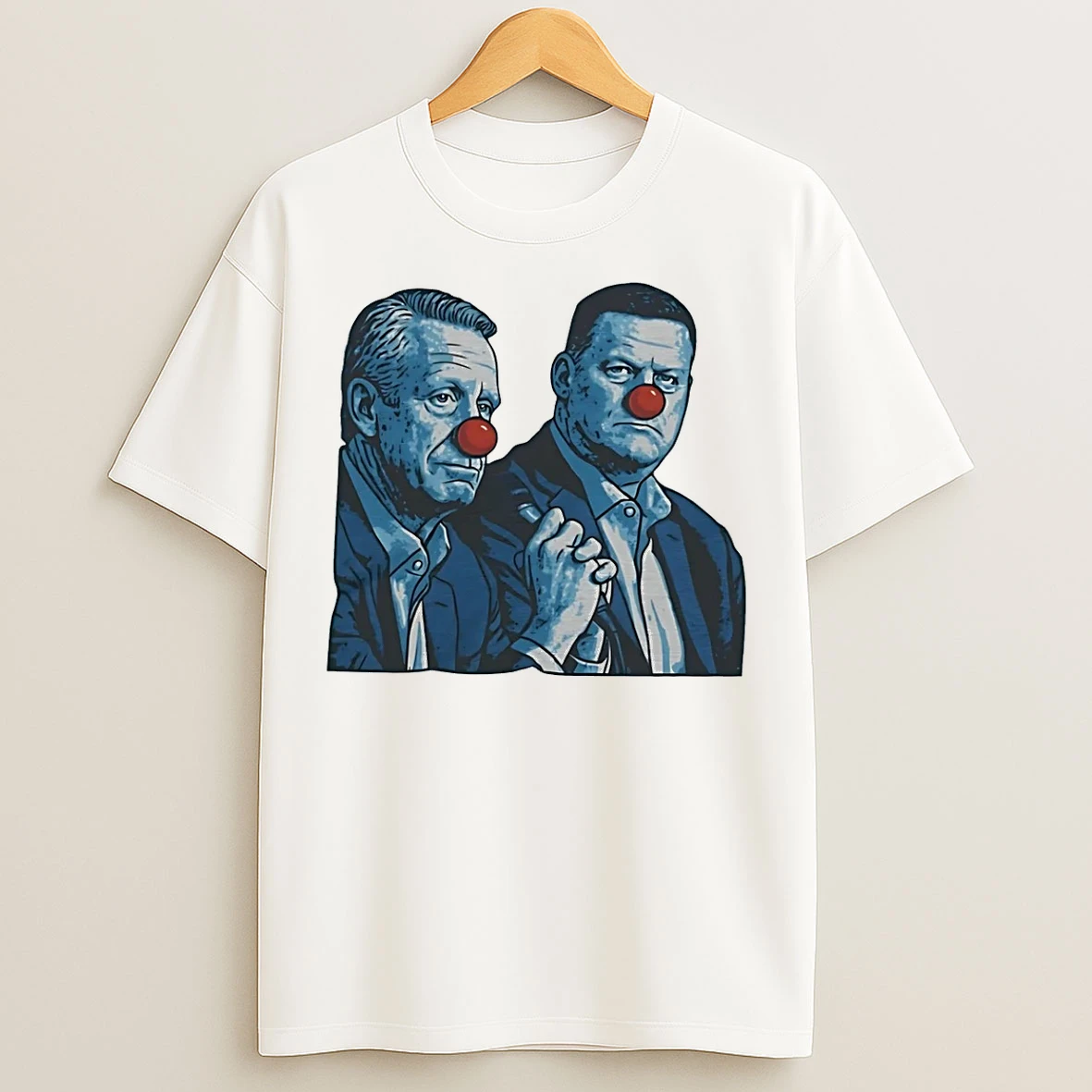 Classic Steve Phelps And Richard Childress Nascar Clowns T Shirts