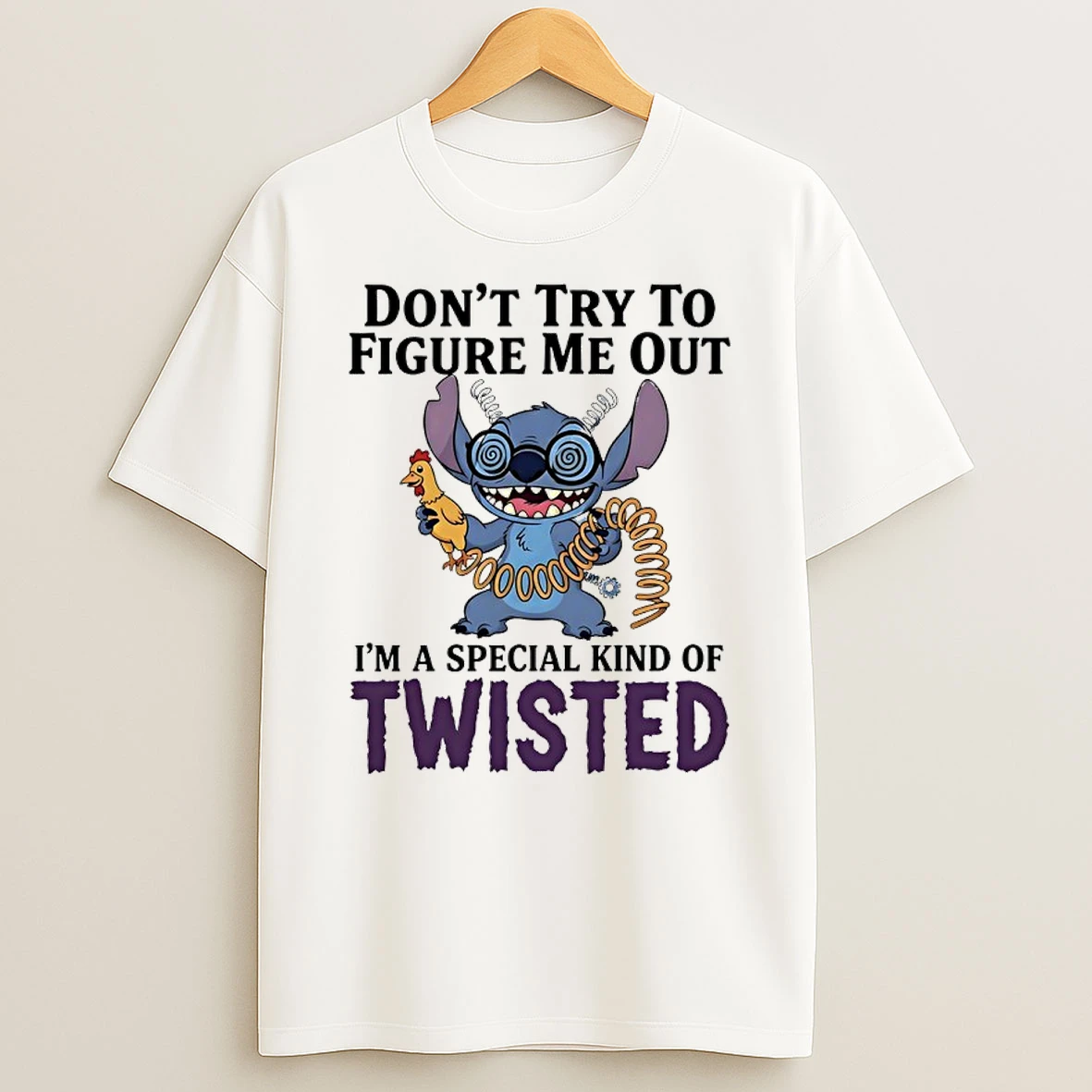 Classic Stitch Dont Try To Figure Me Out Im A Special Kind Of Twisted T Shirts