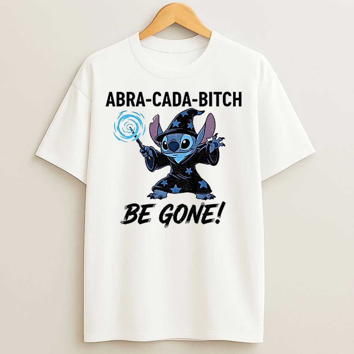 Classic Stitch Witches Abra Cada Bitch Be Gone T Shirts