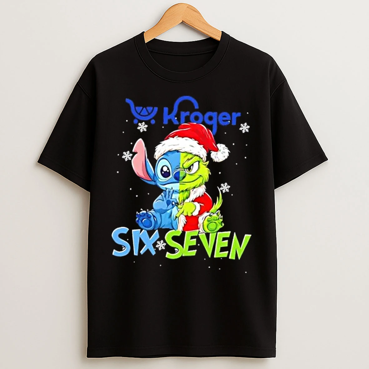 Classic Stitch X Grinch Kroger Six Seven Christmas T Shirts