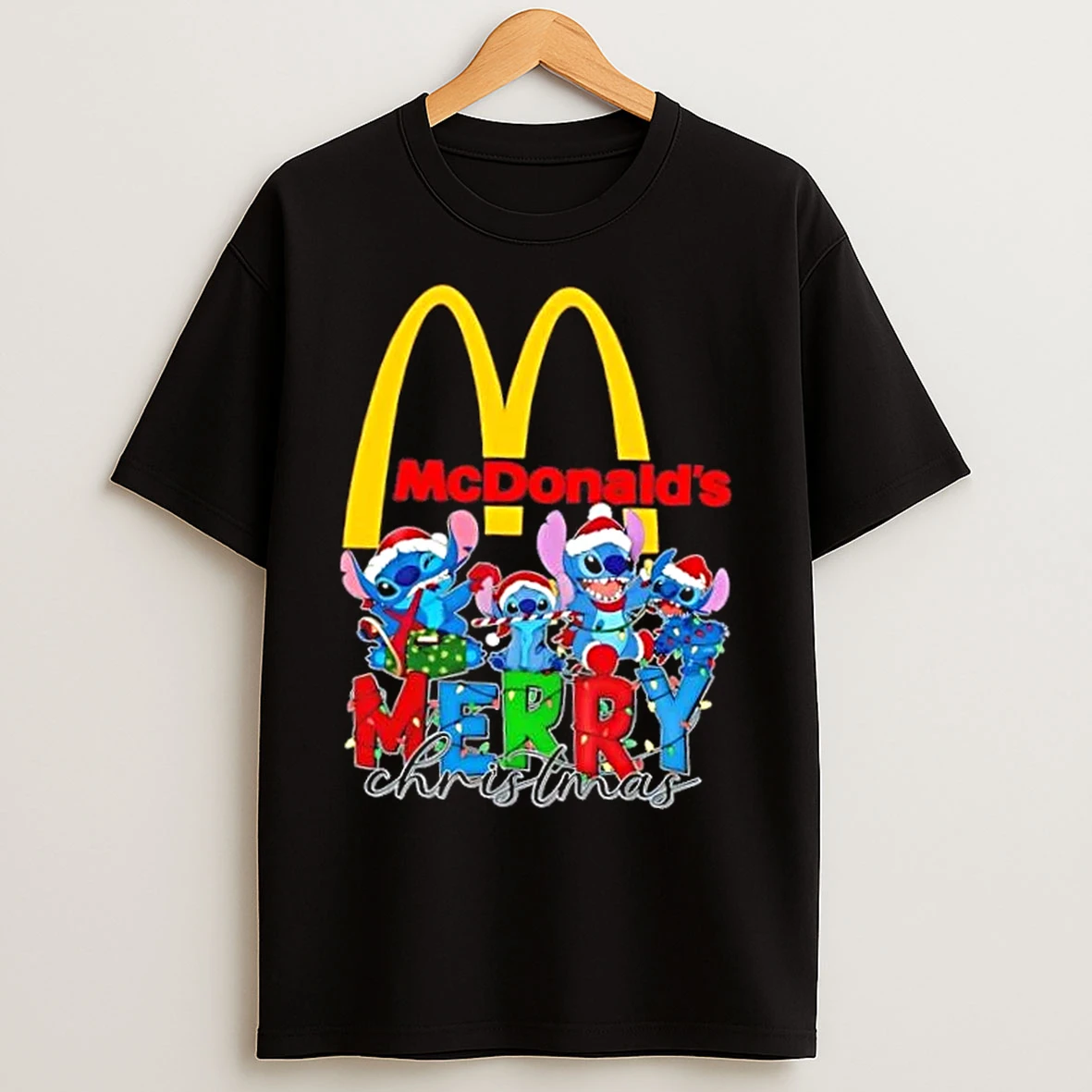 Classic Stitch X Mcdonalds Merry Christmas T Shirts
