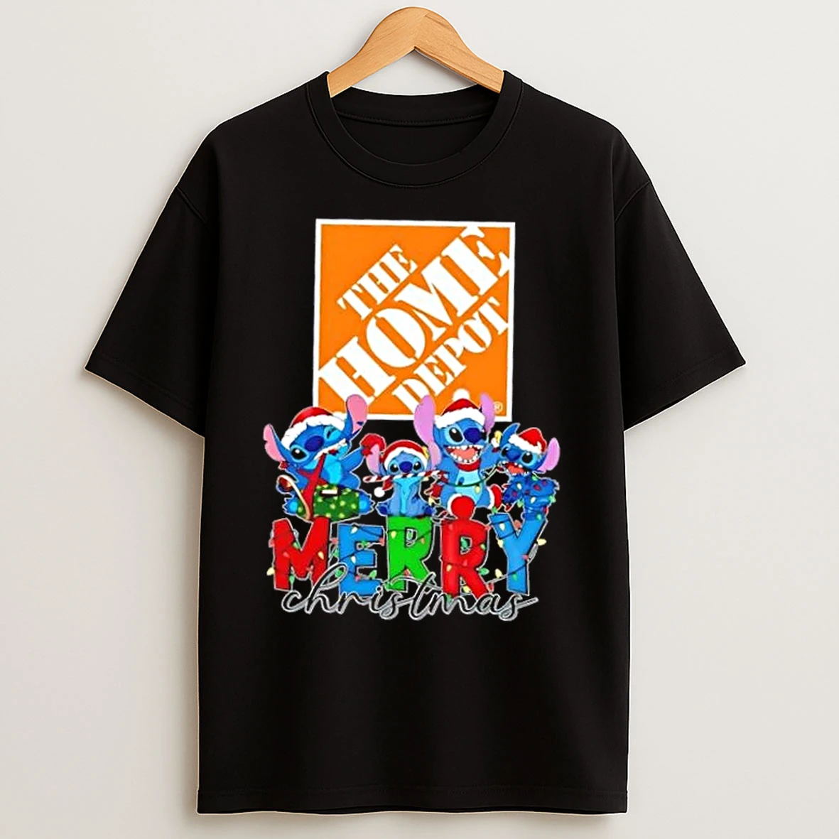 Classic Stitch X The Home Depot Merry Christmas T Shirts