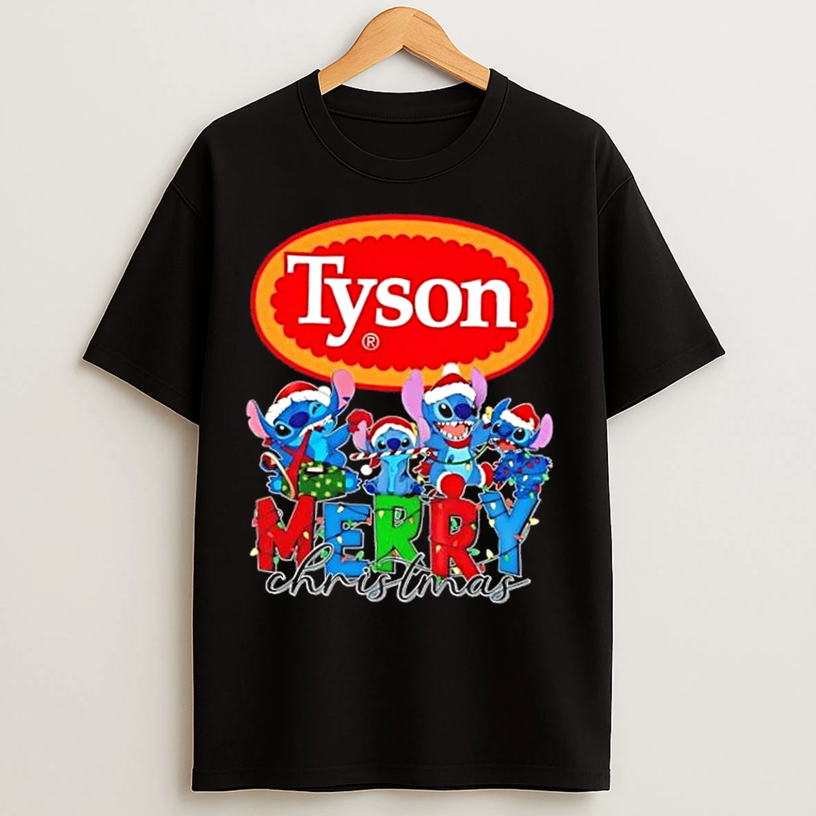 Classic Stitch X Tyson Merry Christmas T Shirts